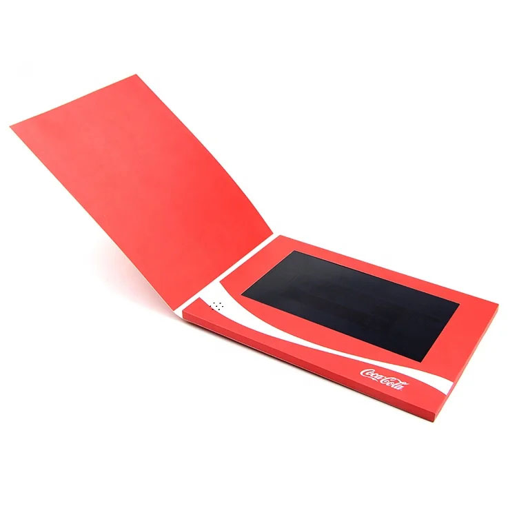 7 Inch LCD Screen Video Brochure