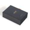 Custom Black Perfume Drawer Rigid Box with Foam Insert Tray Custom Black Perfume Drawer Rigid Box with Foam Insert Tray