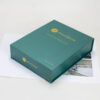 Custom Odd-Shaped Green Magnetic Rigid Box with Foam Insert Custom Odd-Shaped Green Magnetic Rigid Box with Foam Insert