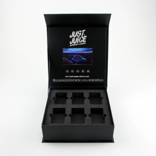 E-Liquid Rigid Box with Built-in Video Screen E-Liquid Rigid Box with Built-in Video Screen
