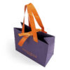 Foil Stamped Boutique Paper Gift Bag with Ribbon Handles Foil Stamped Boutique Paper Gift Bag with Ribbon Handles