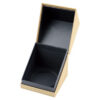 Logo Printed Kraft Hinged Candle Box with Black Inner Tray Logo Printed Kraft Hinged Candle Box with Black Inner Tray