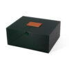 Luxury Double-Door Rigid Beauty Gift Box with Foil Logo