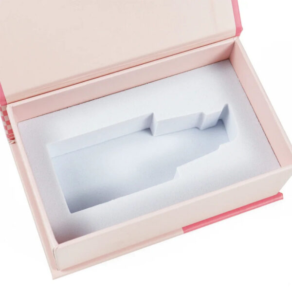 Pink Book-Style 30ml Body Oil Gift Box with Foam Insert Pink Book-Style 30ml Body Oil Gift Box with Foam Insert