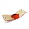 Red Rigid Folding Wine Bottle Gift Box with Die-Cut Handle Red Rigid Folding Wine Bottle Gift Box with Die-Cut Handle