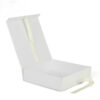 Rigid Pillow Presentation Box with Satin Ribbon Closure Rigid Pillow Presentation Box with Satin Ribbon Closure